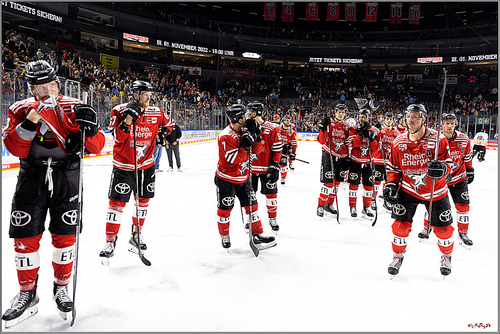 PENNY DEL;  Kölner Haie - Grizzly Wolfsburg; Köln, 26.10.2022